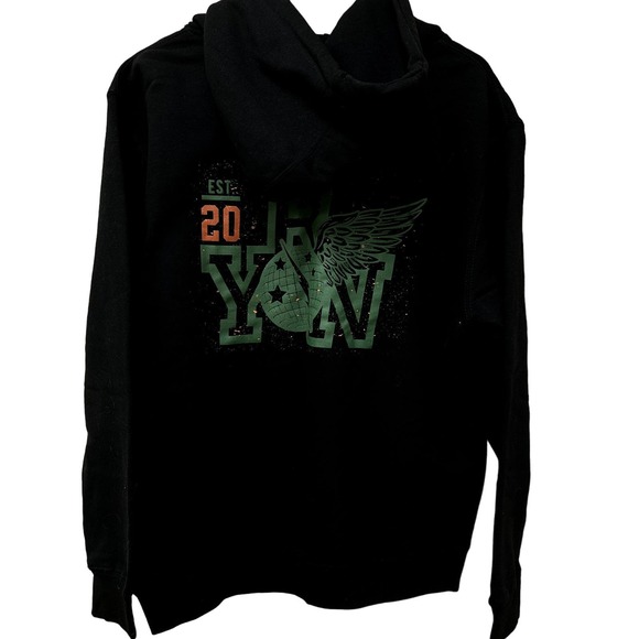 YRN-Yung Rich Nation-Global Force Hoodie-Size Large Mens-NWT - Picture 3 of 7